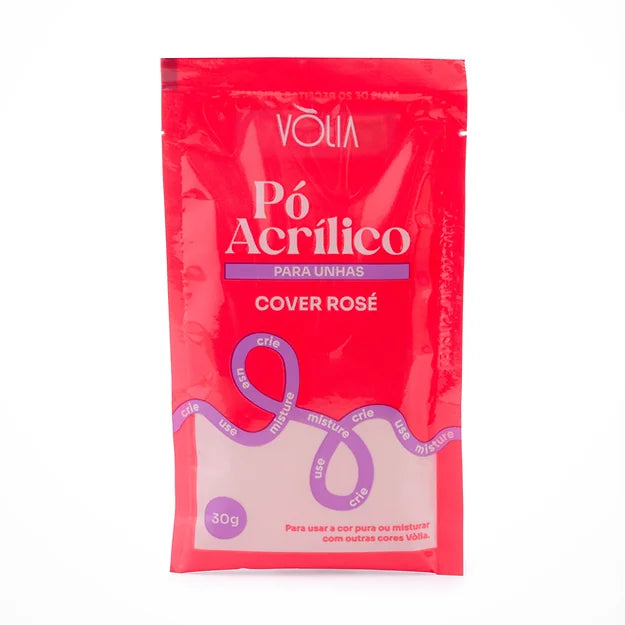 Pó Acrílico Vòlia Cover Rosé - 30g