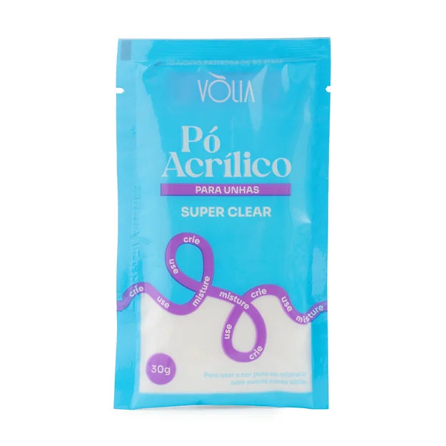 Pó Acrílico Vòlia Super Clear - 30g