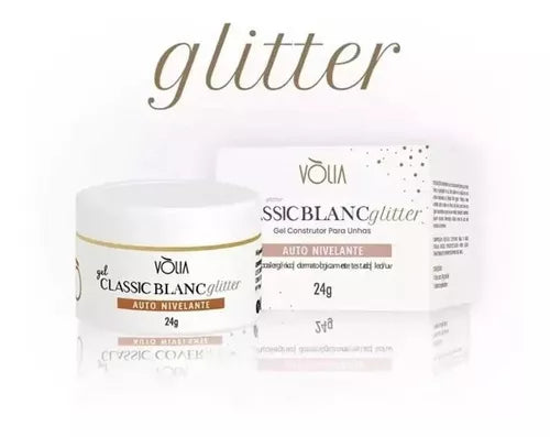 Gel Classic Blanc Gliter Vòlia (24g)