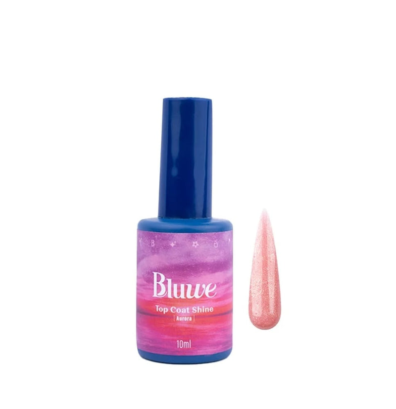 Bluwe Top Coat Shine Aurora 10ml - Loja Maganda