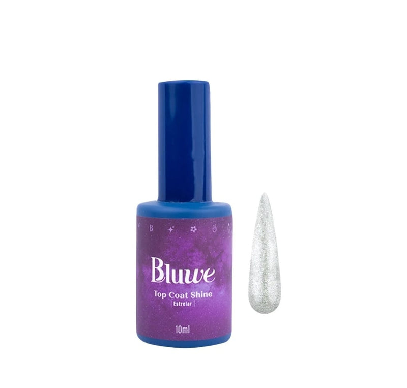 Bluwe Top Coat Shine Estrelar 10ml - Loja Maganda