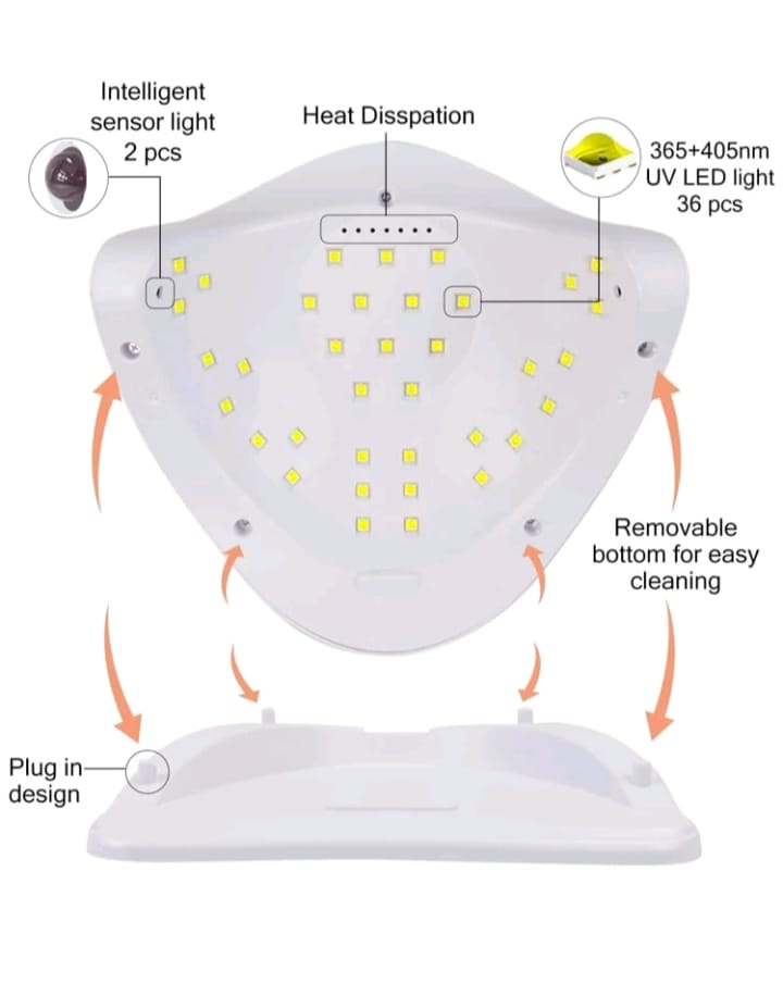 Catalisador Sun5X Plus 120W - 36Leds - Loja Maganda